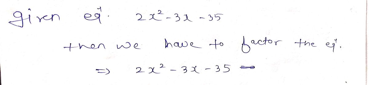 Algebra homework question answer, step 1, image 1